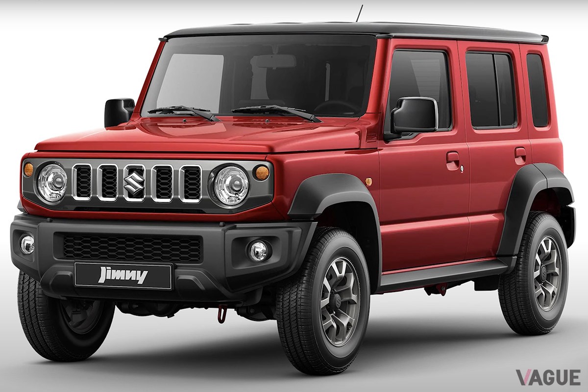 スズキ新型「ジムニー5ドア」の南アフリカ仕様