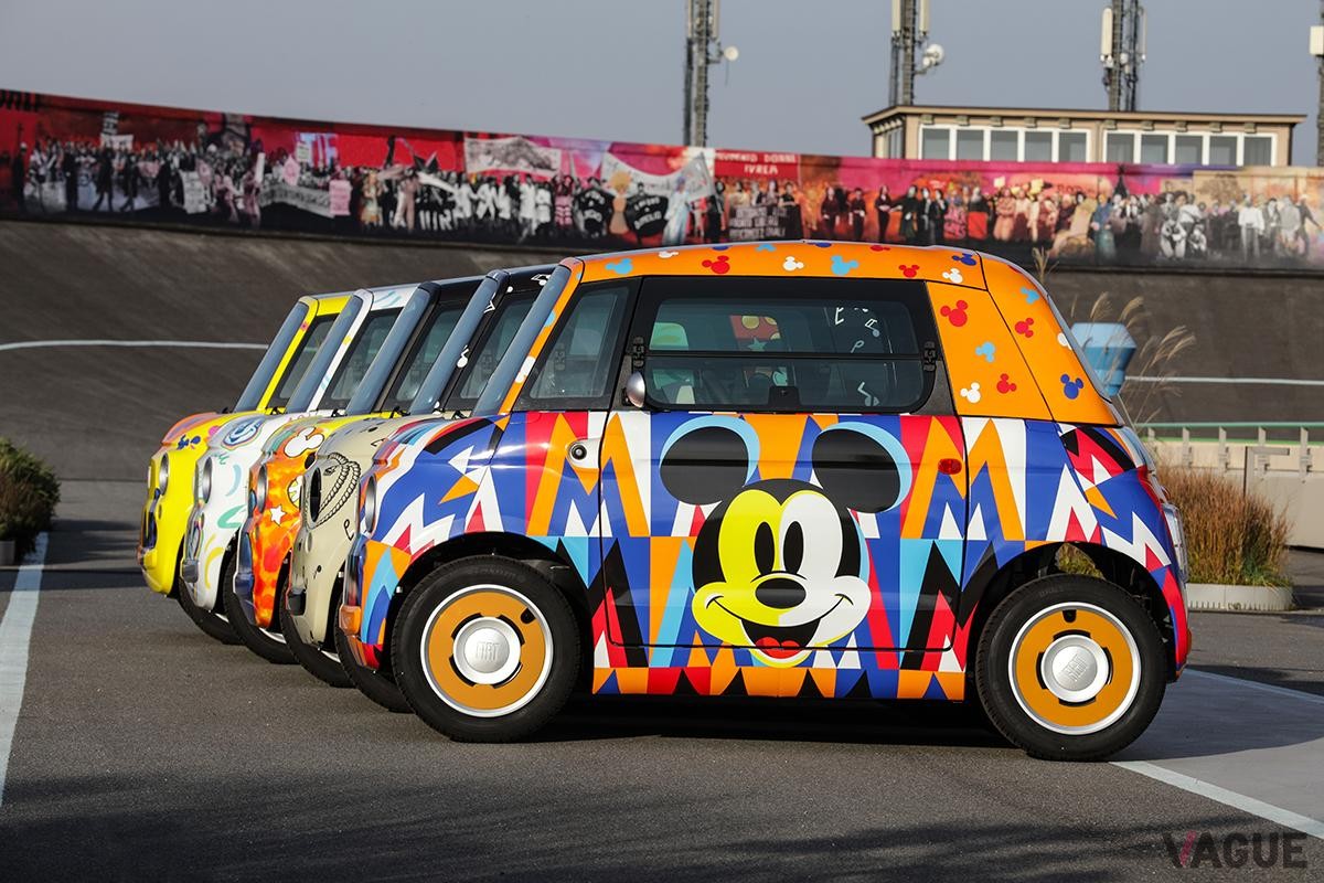 フィアット「トポリーノ」のワンオフ ディズニー仕様 ©Disney