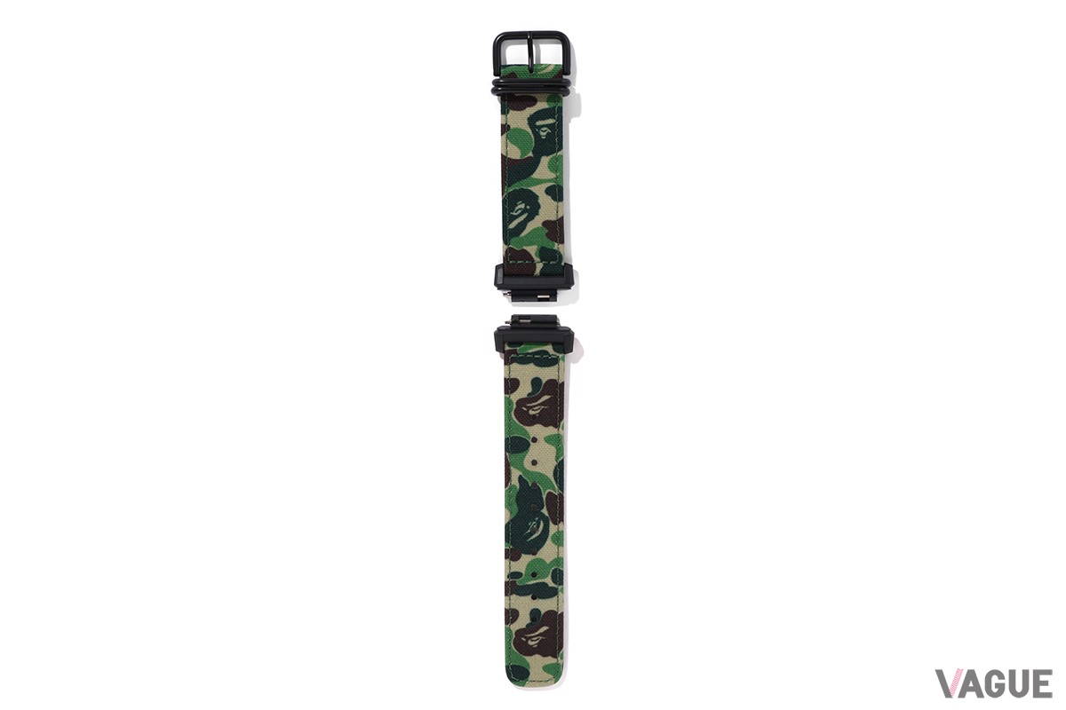 交換用のBAPE CAMOのクロスバンドもセット