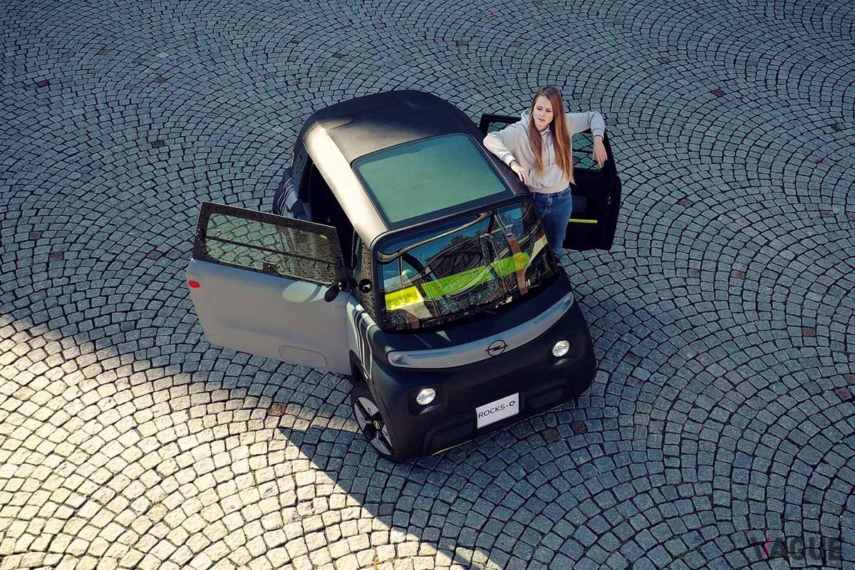 オペルのマイクロEV「ロックス」