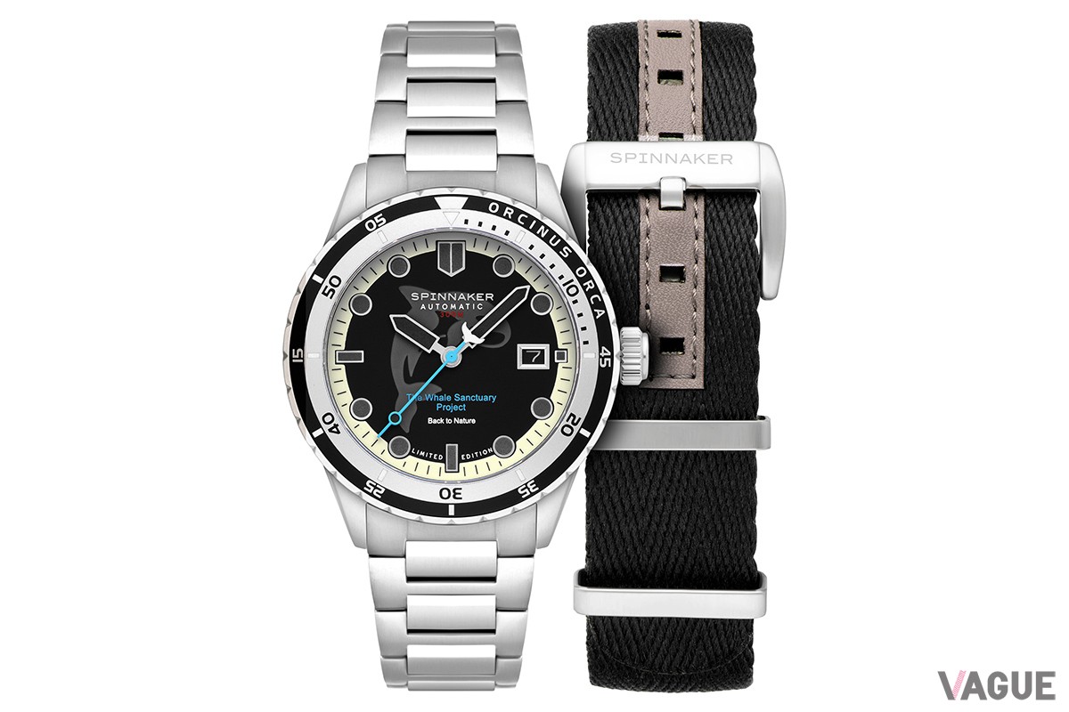 オルカ（シャチ）が描かれた「SP-5128-22　ORCA BLACK」