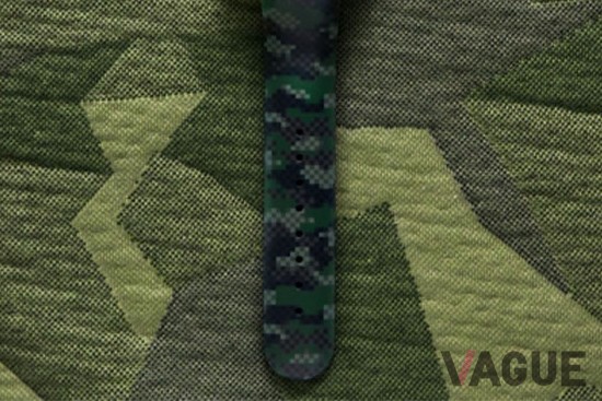 すっかりファッションの世界でも定番となったデジタルカモフラージュ柄を採用した「SEAPOD PIXPAD CAMO」