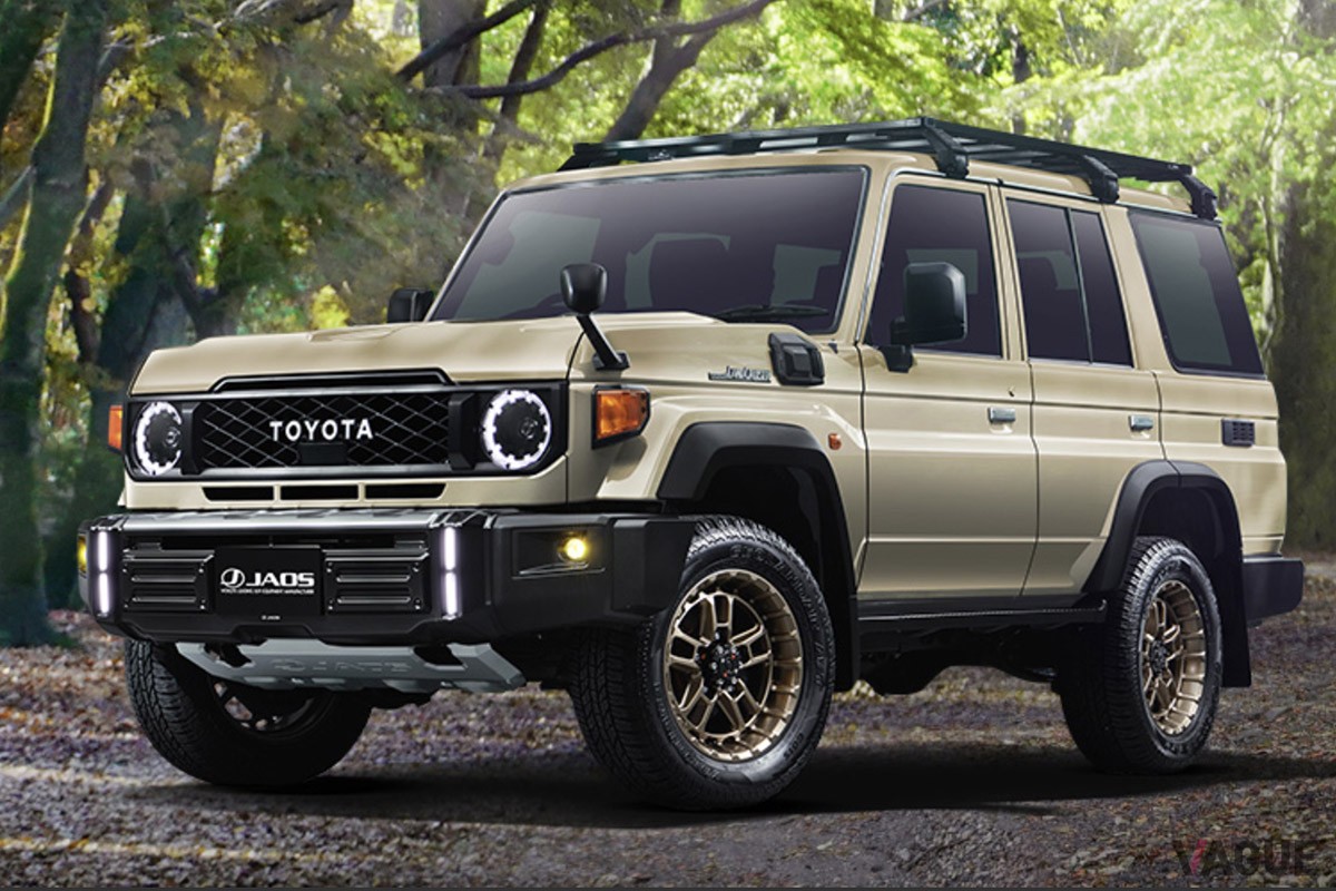 モデリスタが展開するカスタマイズアイテムにより、トヨタ新型「ランドクルーザー70」がより精悍かつタフに