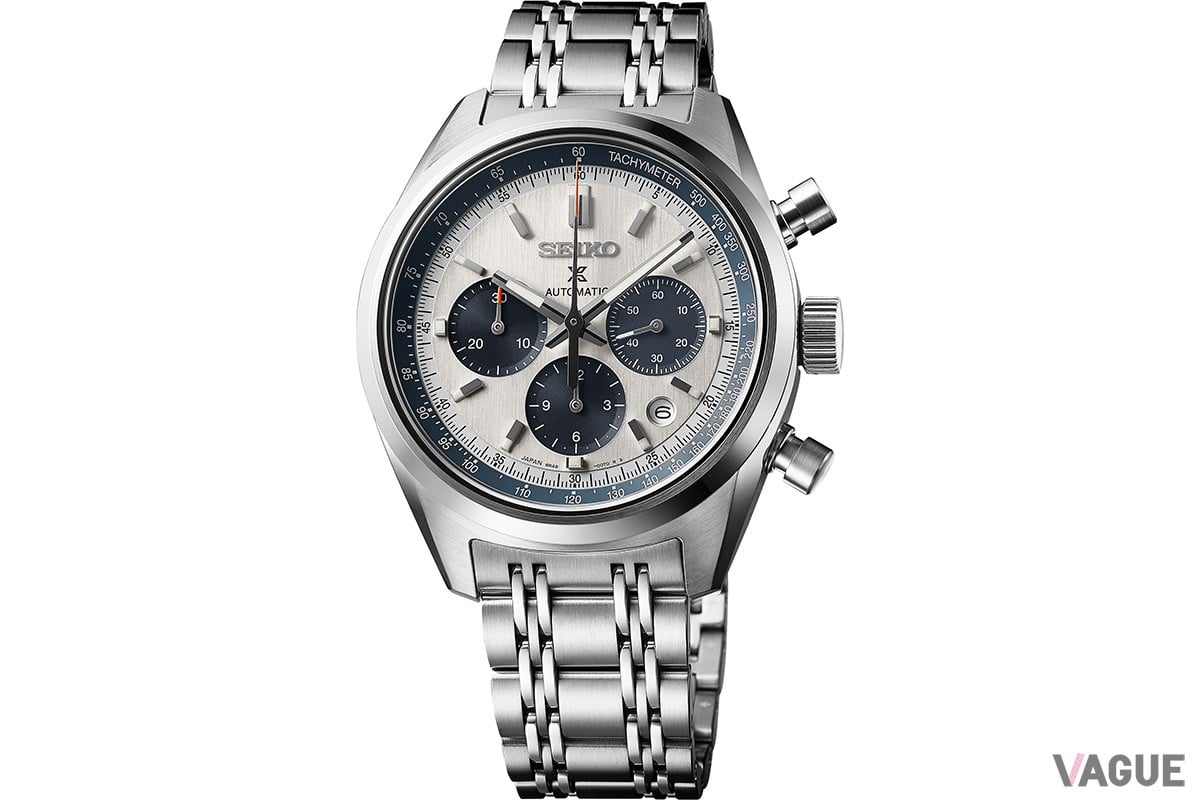 ホワイトとブラックのダイヤルを持つ「SBEC021」