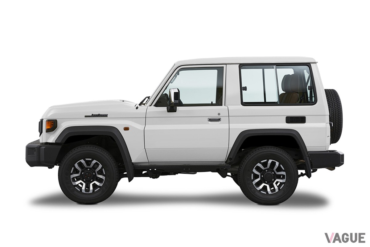 アラブ首長国連邦向けにラインナップされているトヨタ新型「ランドクルーザー70」の3ドアモデル