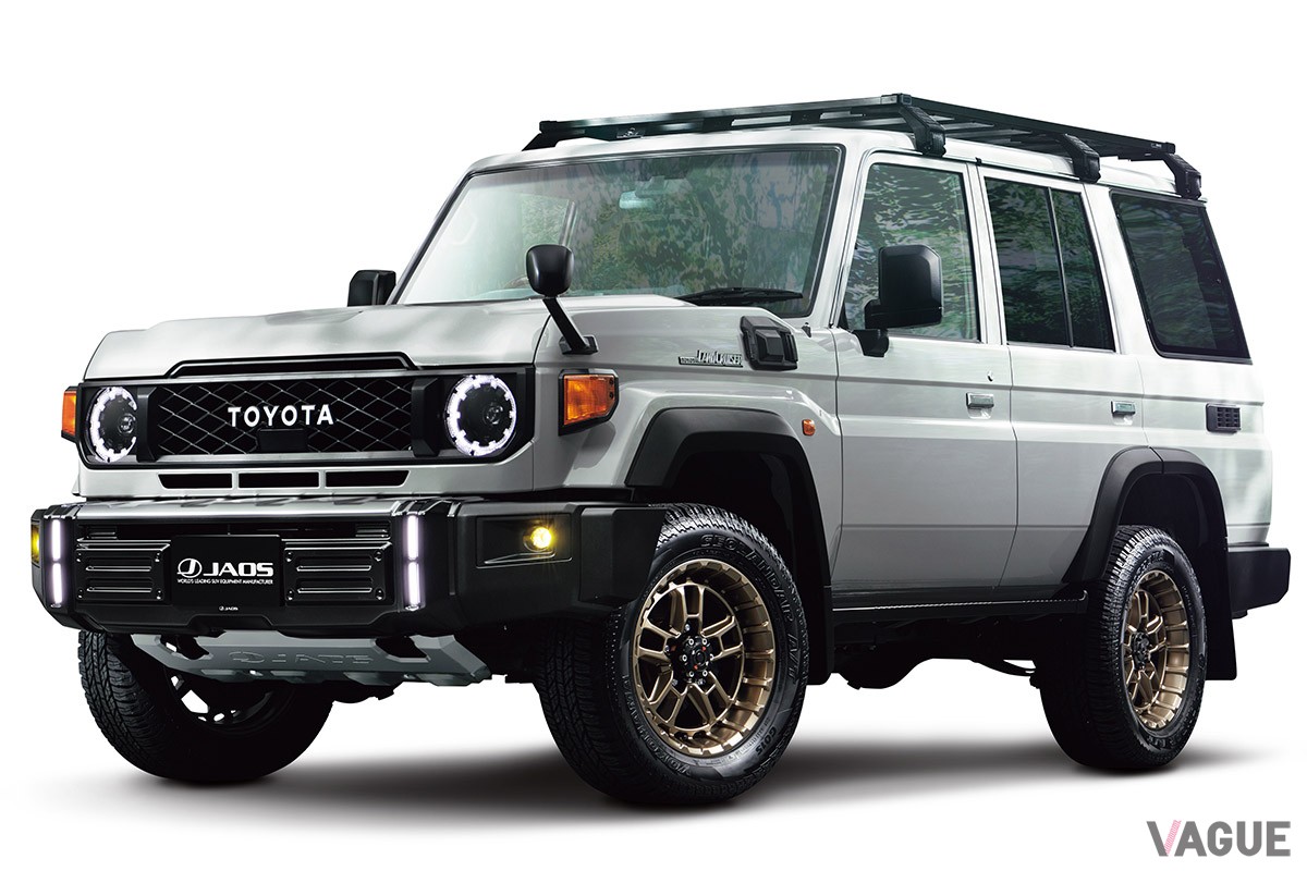 モデリスタが展開するカスタマイズアイテムにより、トヨタ新型「ランドクルーザー70」がより精悍かつタフに