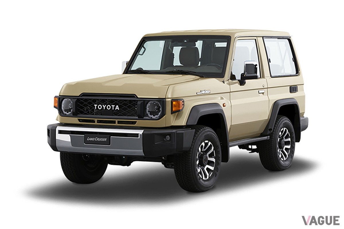 アラブ首長国連邦向けにラインナップされているトヨタ新型「ランドクルーザー70」の3ドアモデル