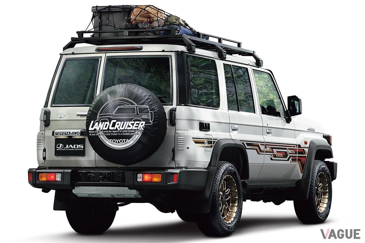 モデリスタが展開するカスタマイズアイテムにより、トヨタ新型「ランドクルーザー70」がより精悍かつタフに