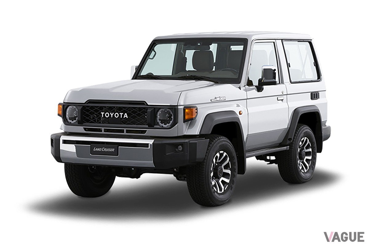 アラブ首長国連邦向けにラインナップされているトヨタ新型「ランドクルーザー70」の3ドアモデル