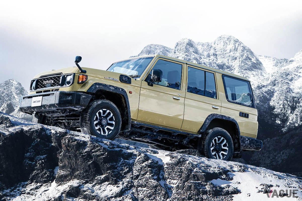 300系譲りのシート骨格やソフトな味つけのリアサスペンションなどにより、トヨタ新型「ランドクルーザー70」の後席は快適性がアップ