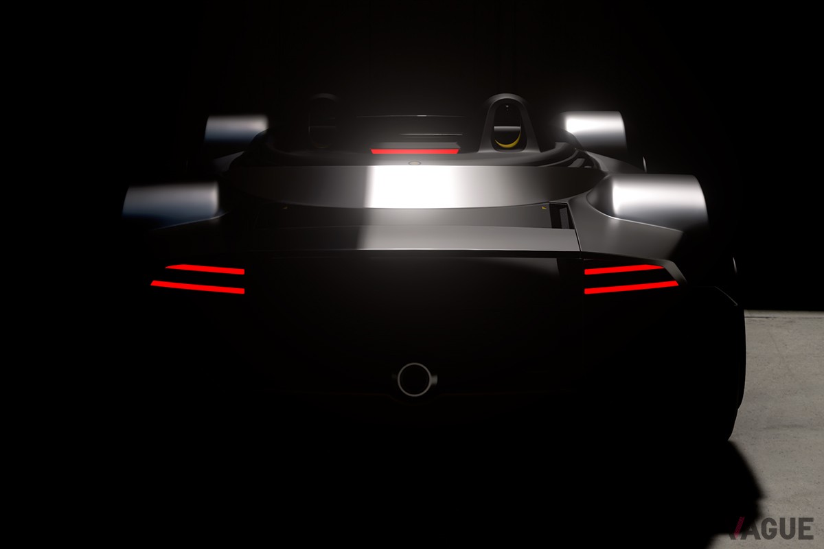 コンセプトカーとして発表された“ブルガリ アルミニウム ビジョン グランツーリスモ”。　Gran Turismo 7: © 2023 Sony Interactive Entertainment Inc. Developed by Polyphony Digital Inc.