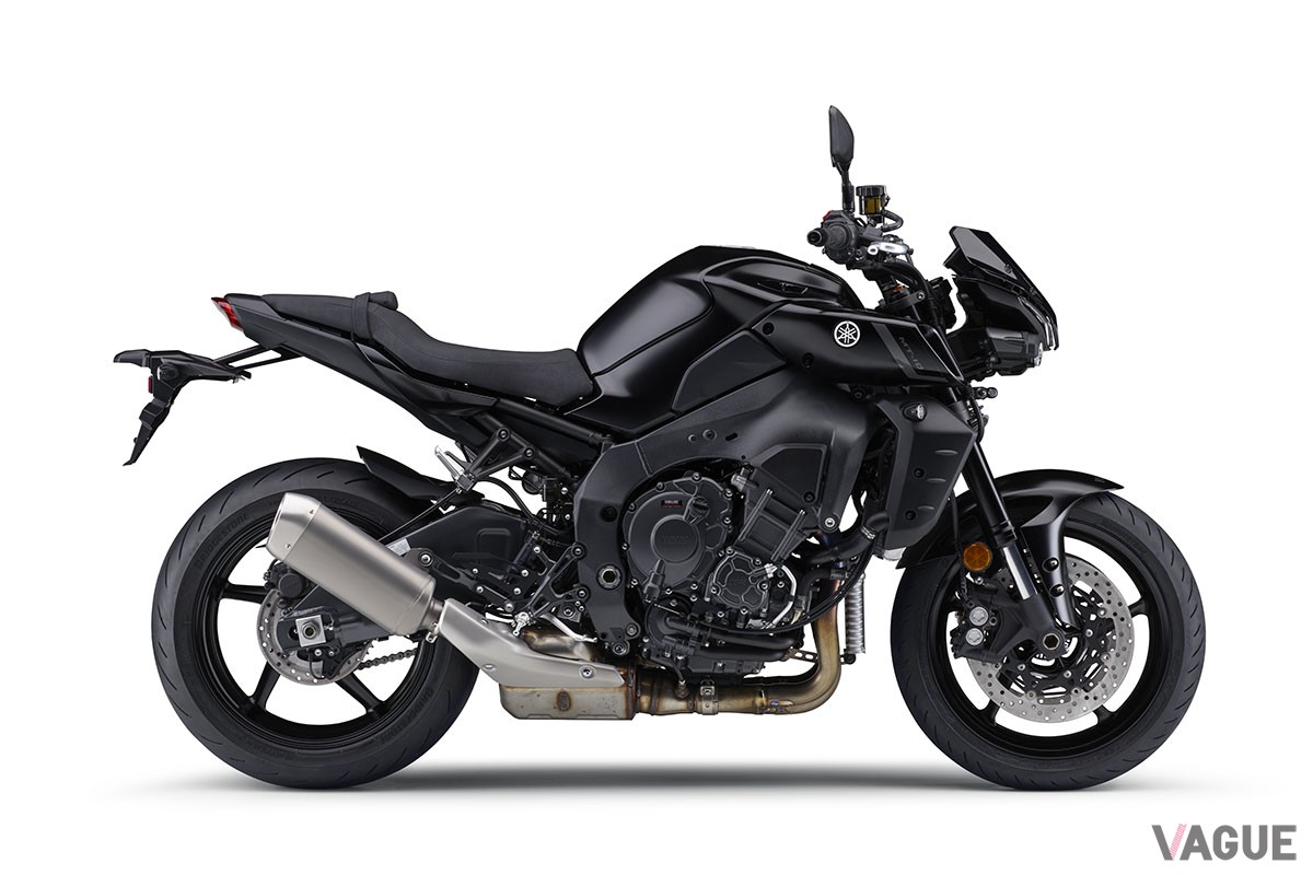 シアンの差し色が目を惹く新色ダークグレーをカラーバリエーションに加えたヤマハ新型「MT-10 ABS」