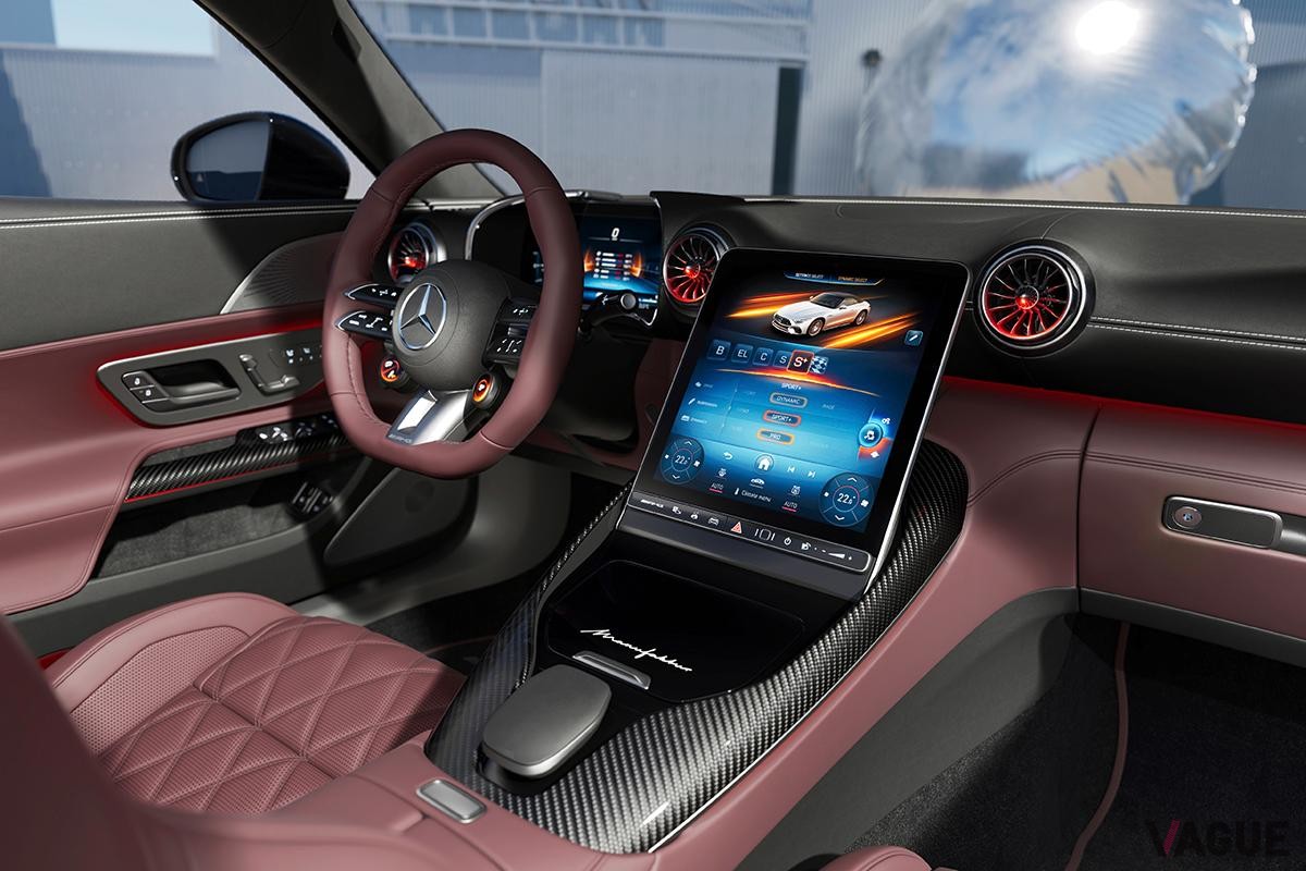 メルセデスAMG新型「SL63 SEパフォーマンス」のインテリア