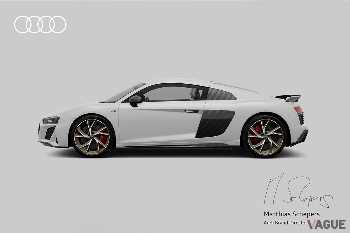 アウディの限定車「R8 ジャパンファイナルエディション」