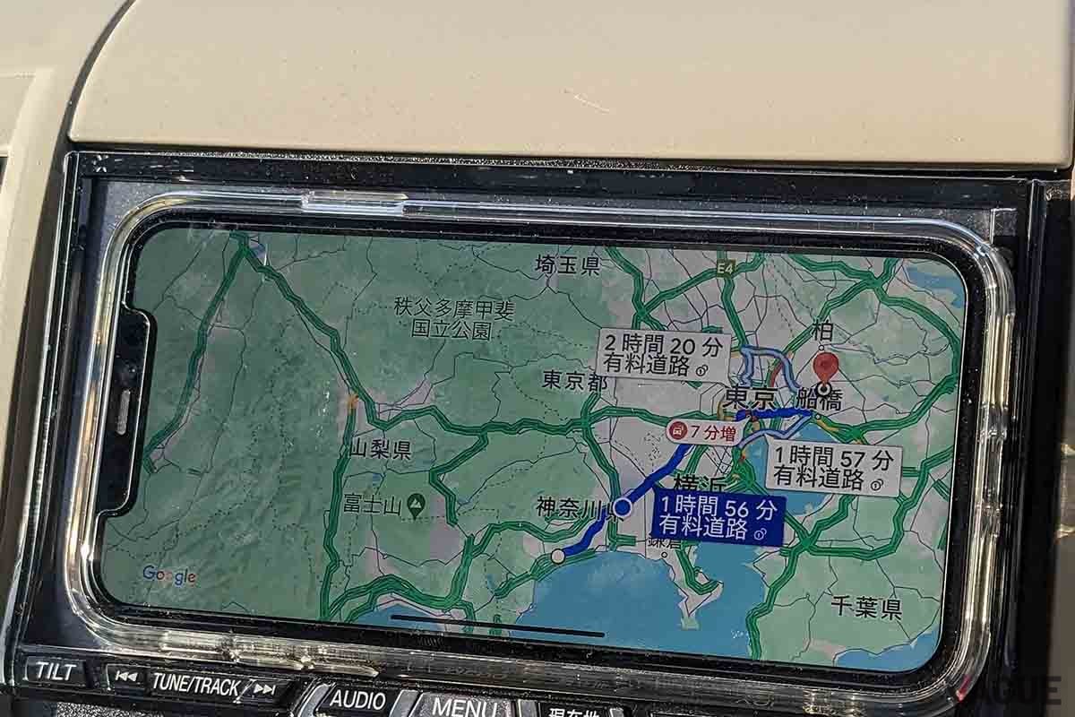 無料地図アプリではダントツのシェアを誇る「グーグルマップ」