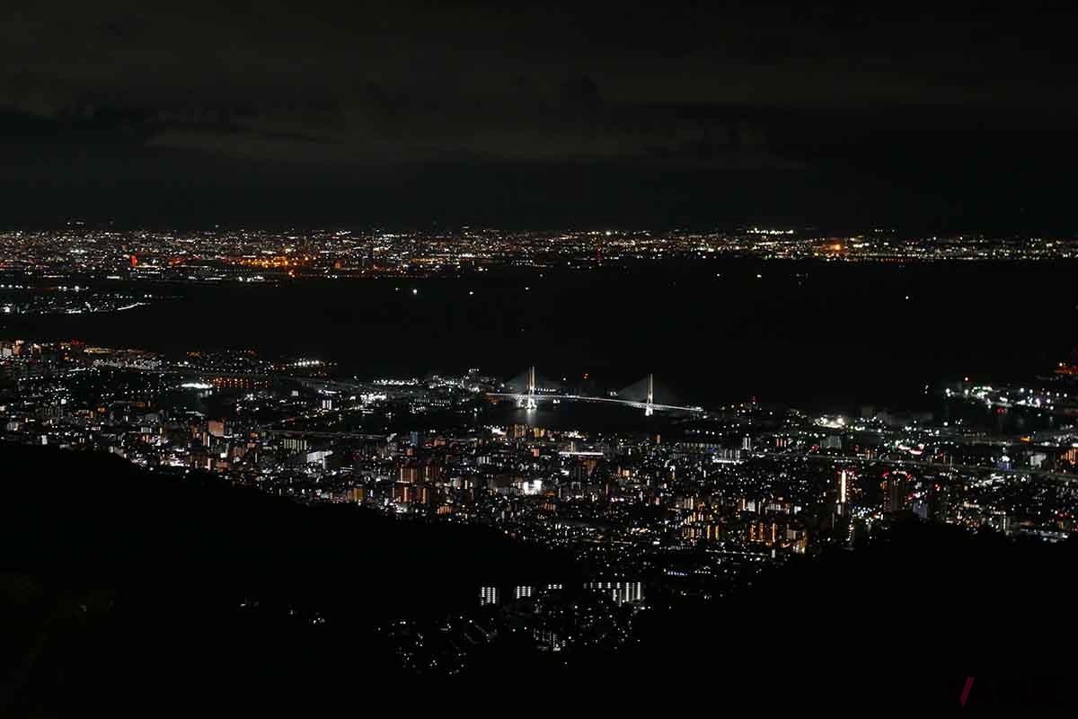 六甲山から見る夜景
