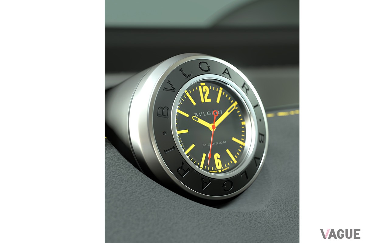 コンセプトカーとして発表された“ブルガリ アルミニウム ビジョン グランツーリスモ”。　Gran Turismo 7: © 2023 Sony Interactive Entertainment Inc. Developed by Polyphony Digital Inc.