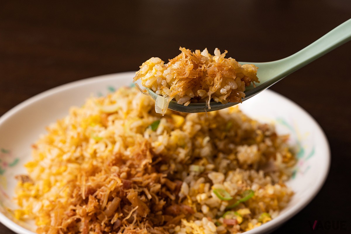 「究極チャーハンZero」1250円。上質のホタテやエビを「醬」にするところから作る、こだわりのチャーハン