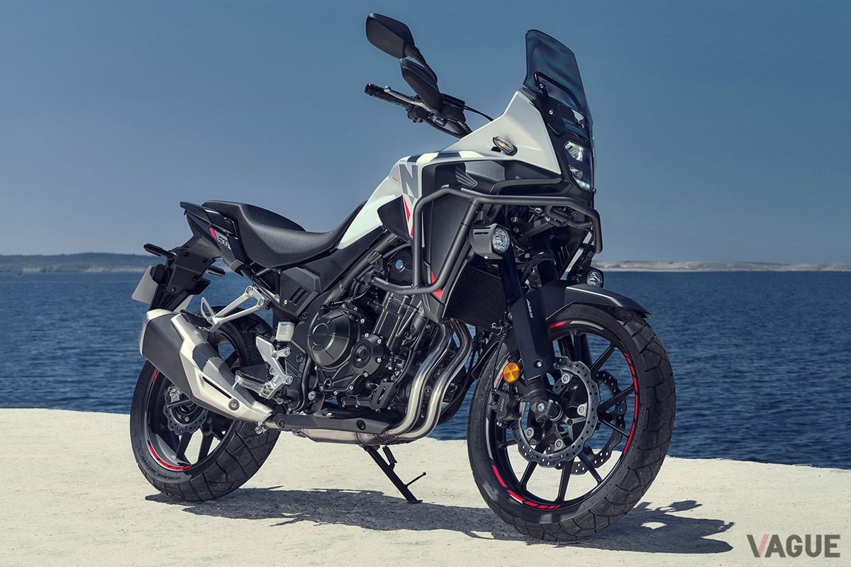 EICMA 2023で発表されたホンダ新型「NX500」は、よりアドベンチャー志向の強いモデルへと生まれ変わった