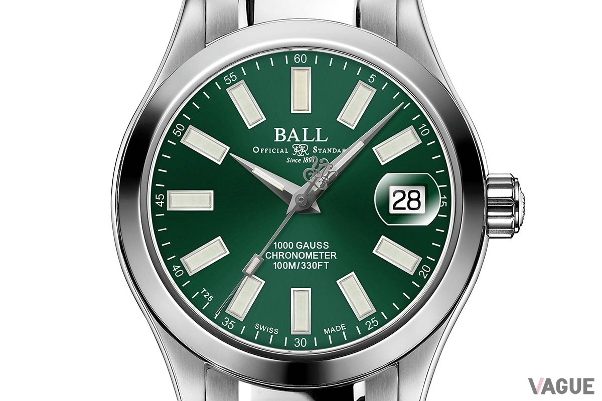 トレンド感と個性を演出できるグリーンダイヤルの「NL9616C-S2CJ-GR」