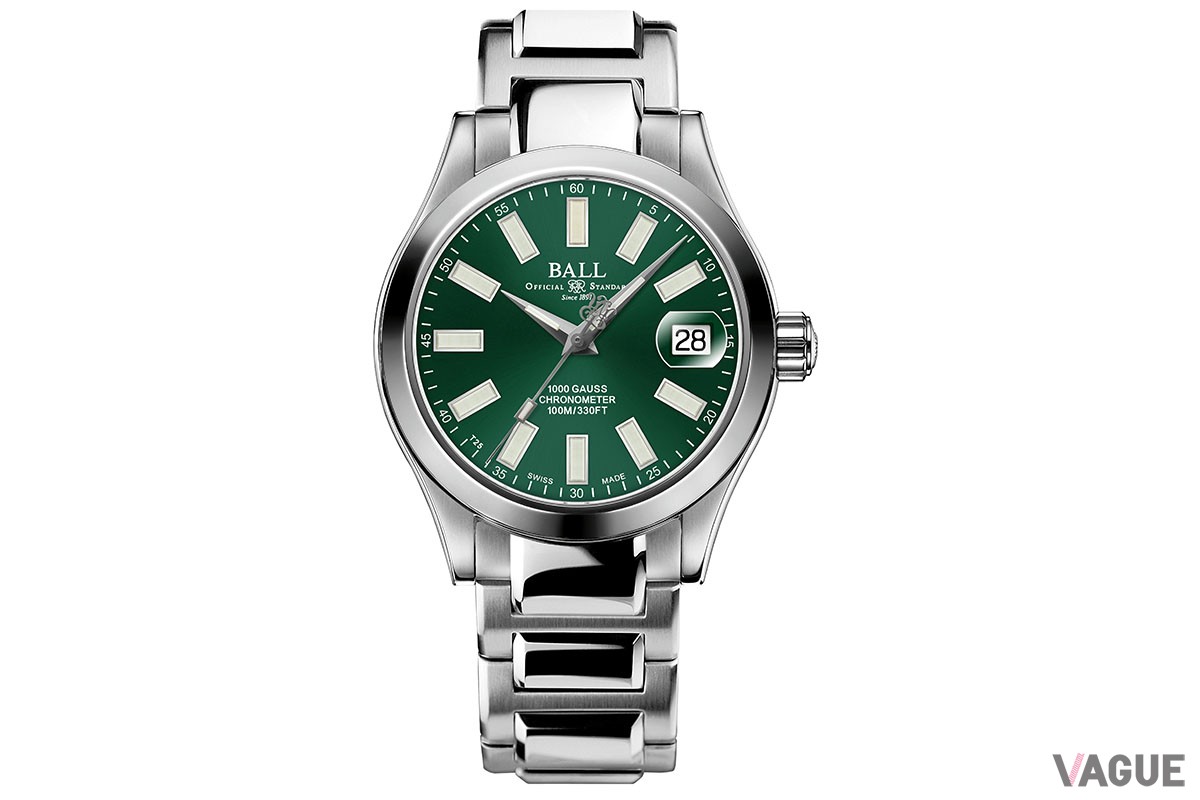 トレンド感と個性を演出できるグリーンダイヤルの「NL9616C-S2CJ-GR」