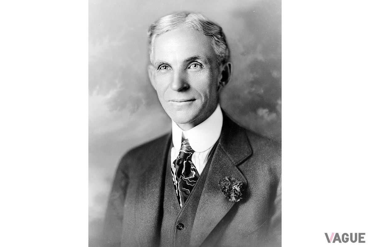 ヘンリー・フォード。少年時代から機械に関心を寄せ、懐中時計の分解や組み立てに興じていたという