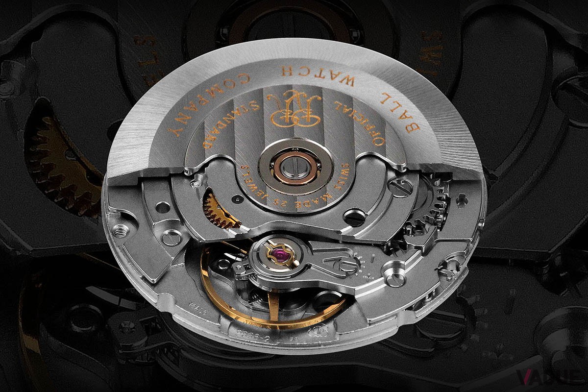 ムーブメントはキャリバー RR1204-C。高精度の証であるスイス C.O.S.C.認定クロノメーターも認証済みだ