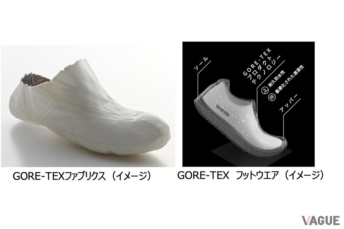 GORE-TEX防水性が雨の日でも頼もしい