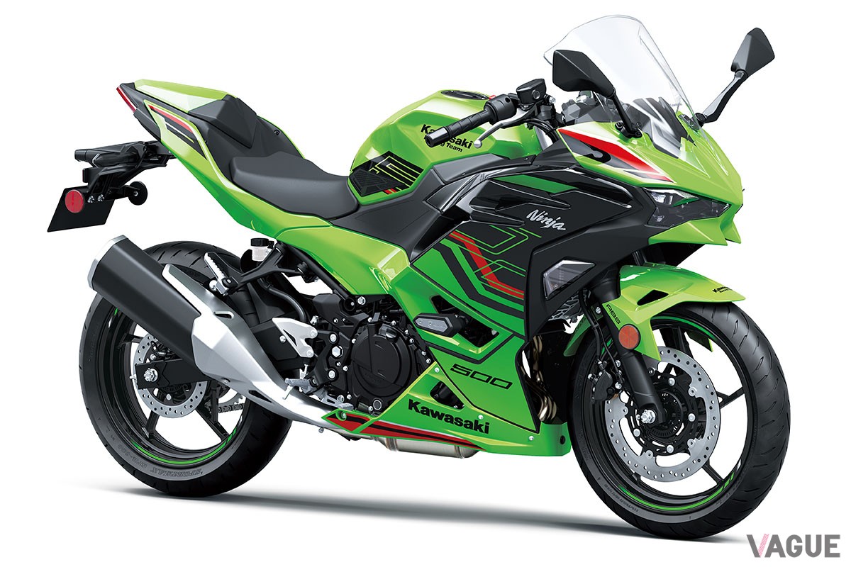 EICMA 2023で発表されたカワサキ「Ninja 500」は451ccエンジンを搭載
