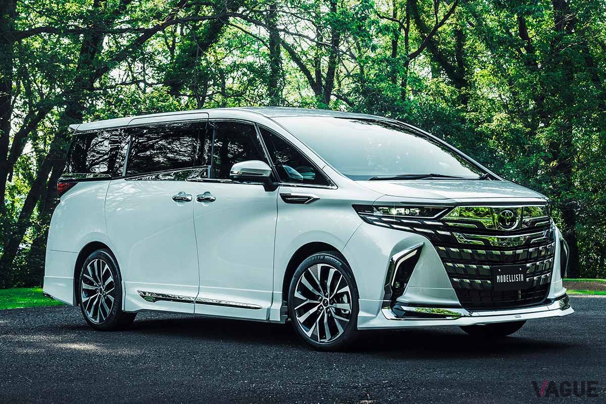 モデリスタが東京オートサロン2024での実車展示を予定しているトヨタ「アルファードREGAL DIGNITY STYLE」