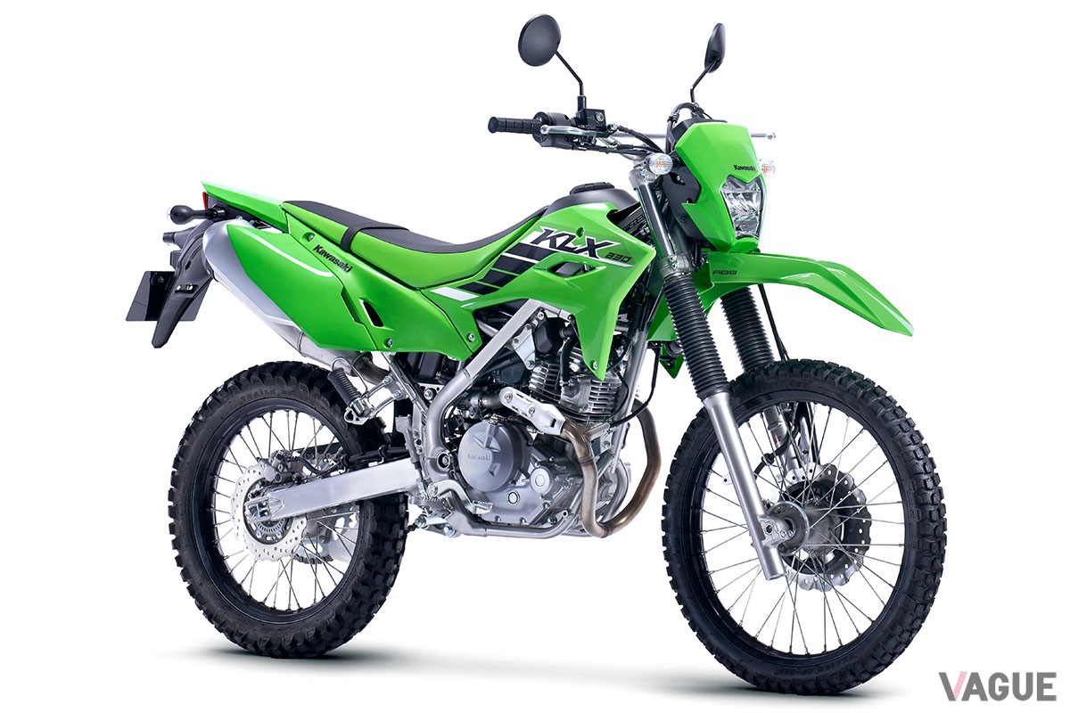 2024年中に日本市場での再販が期待されるカワサキの新型「KLX230」