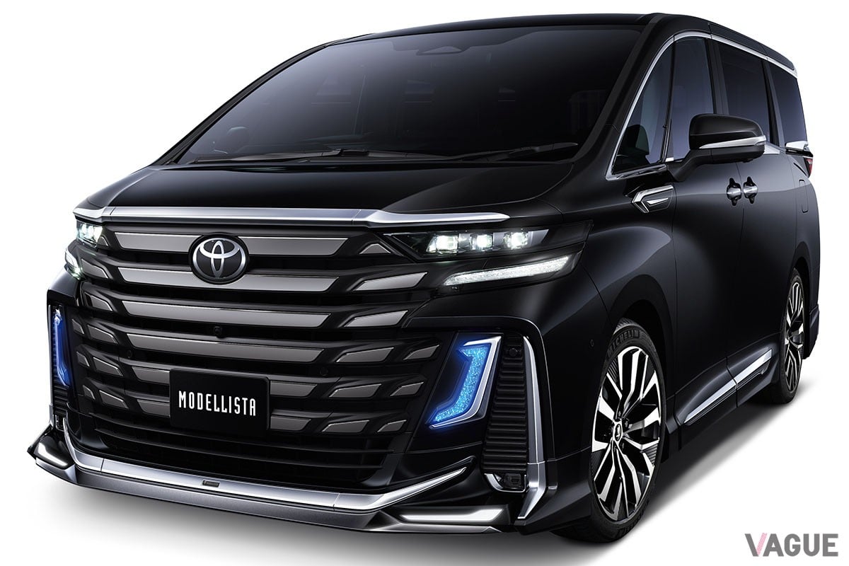 東京オートサロン2024において、モデリスタが実車展示を予定しているトヨタ「ヴェルファイア BEAST RAZOR STYLE」