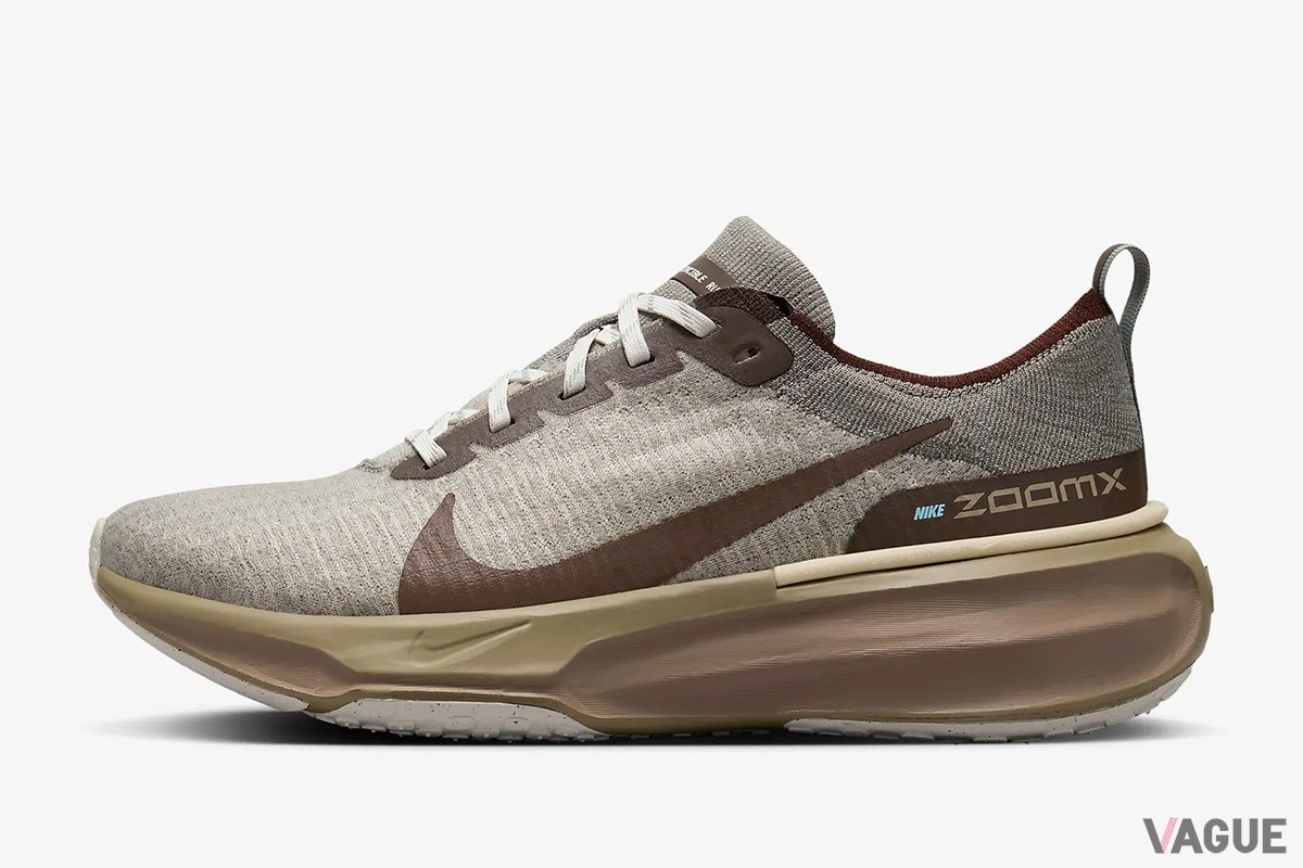 抜群のクッショニングで長距離ランをサポートするナイキのランニングシューズ「インヴィンシブル 3」にブラウン系の新色登場