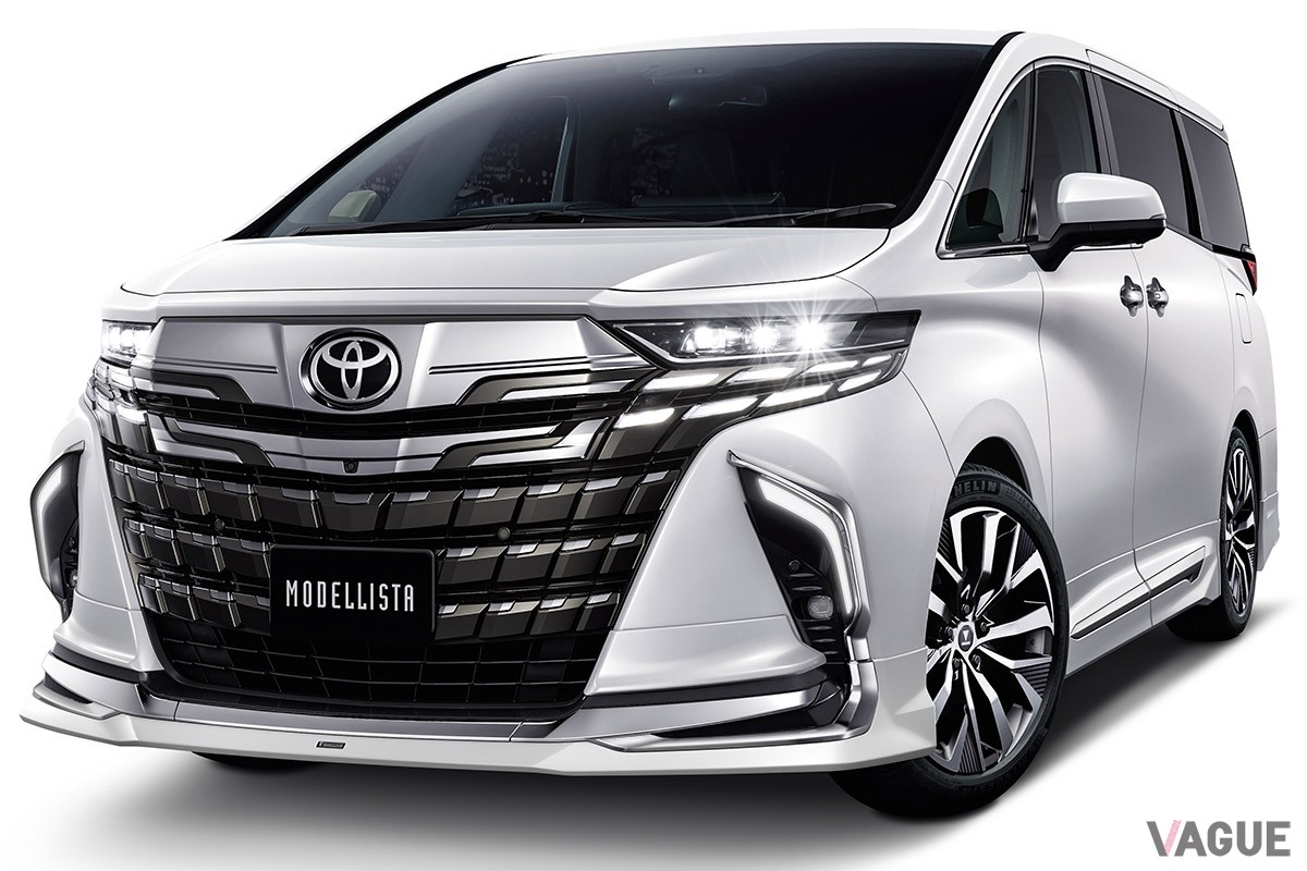 モデリスタが東京オートサロン2024での実車展示を予定しているトヨタ「アルファードREGAL DIGNITY STYLE」