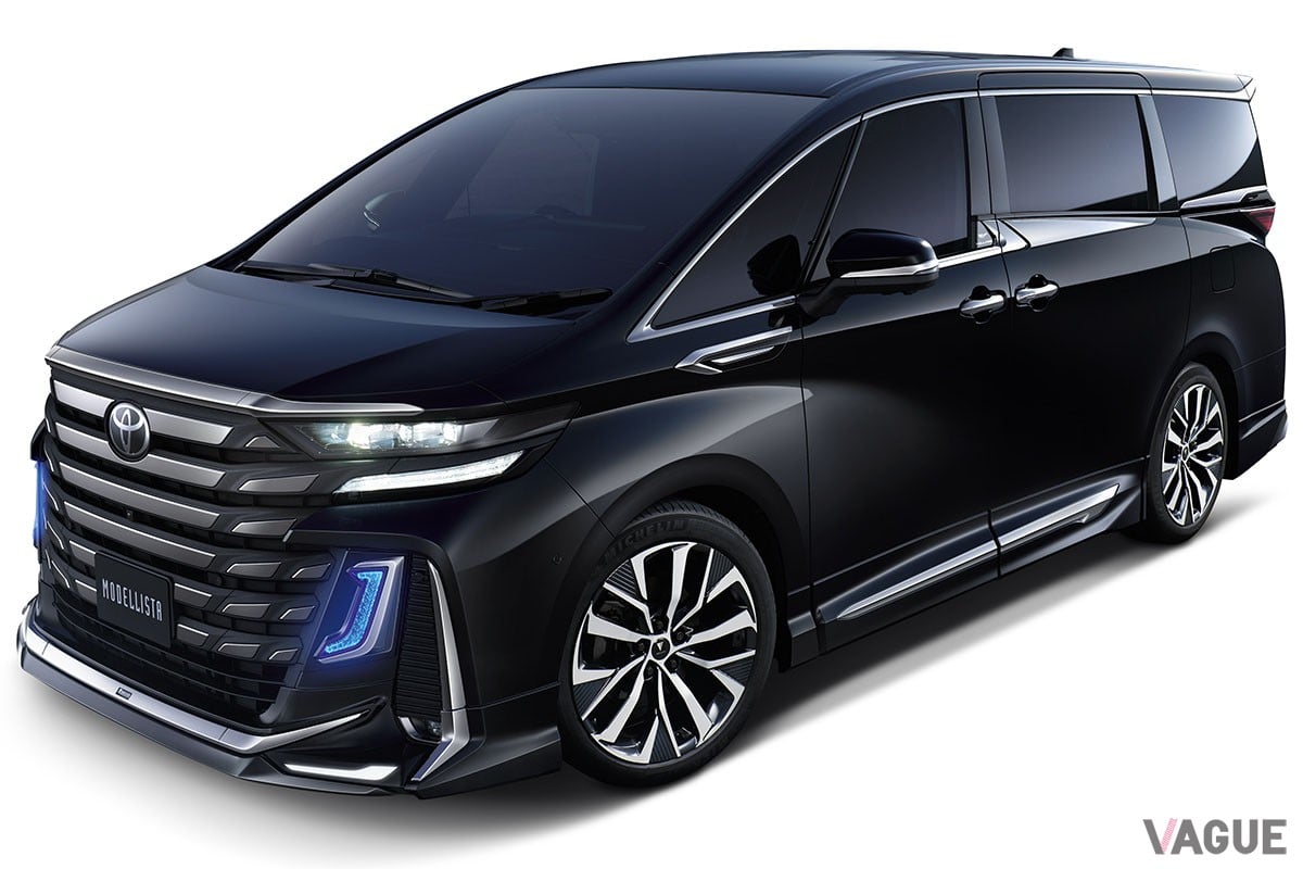 東京オートサロン2024において、モデリスタが実車展示を予定しているトヨタ「ヴェルファイア BEAST RAZOR STYLE」