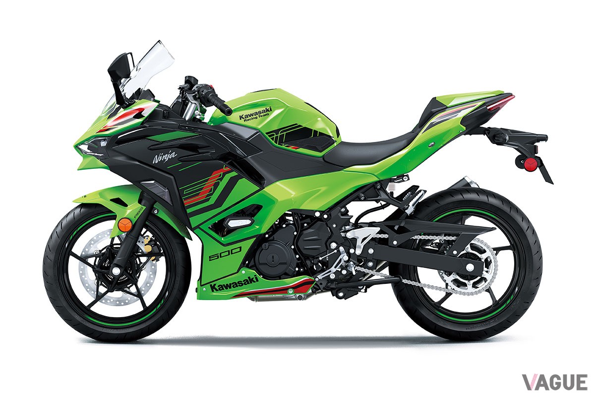 EICMA 2023で発表されたカワサキ「Ninja 500」は451ccエンジンを搭載