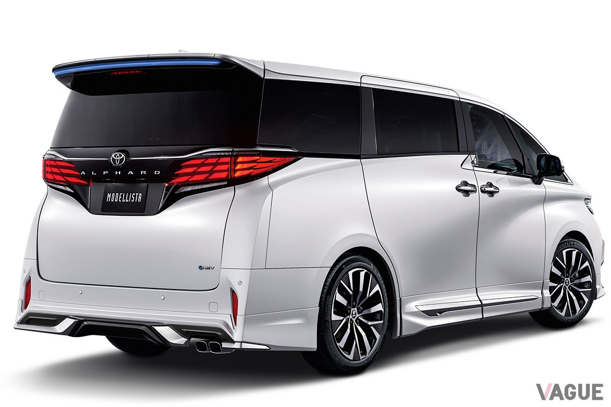 モデリスタが東京オートサロン2024での実車展示を予定しているトヨタ「アルファードREGAL DIGNITY STYLE」