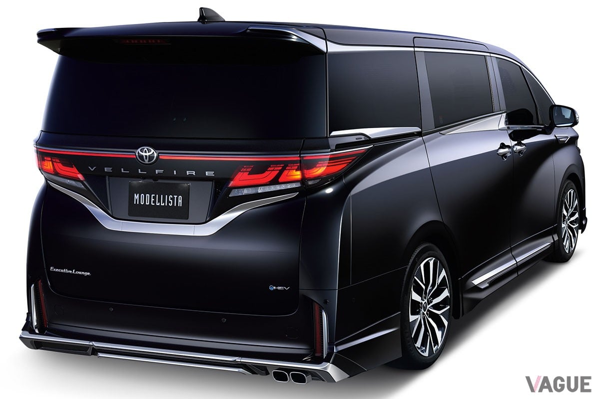 東京オートサロン2024において、モデリスタが実車展示を予定しているトヨタ「ヴェルファイア BEAST RAZOR STYLE」