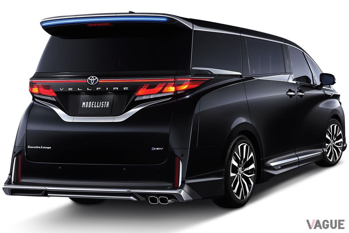 東京オートサロン2024において、モデリスタが実車展示を予定しているトヨタ「ヴェルファイア BEAST RAZOR STYLE」