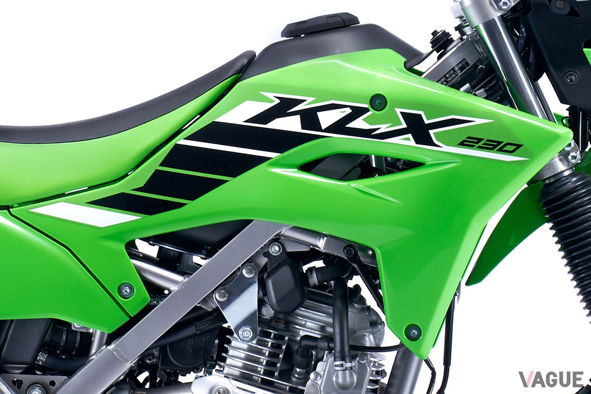 2024年中に日本市場での再販が期待されるカワサキの新型「KLX230」