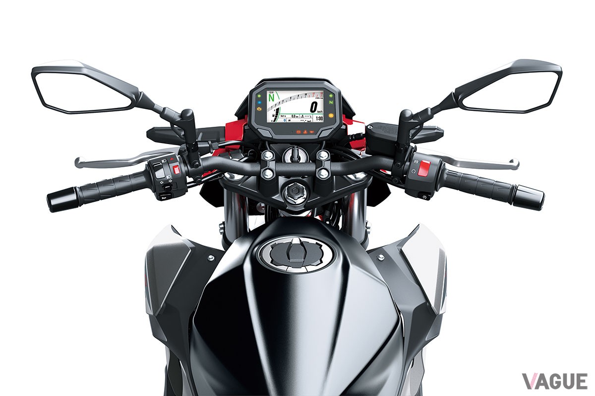 451ccのパワーユニットを搭載したカワサキ新型「Z500」がEICMA 2023で発表された