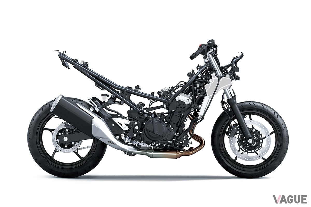 EICMA 2023で発表されたカワサキ「Ninja 500」は451ccエンジンを搭載
