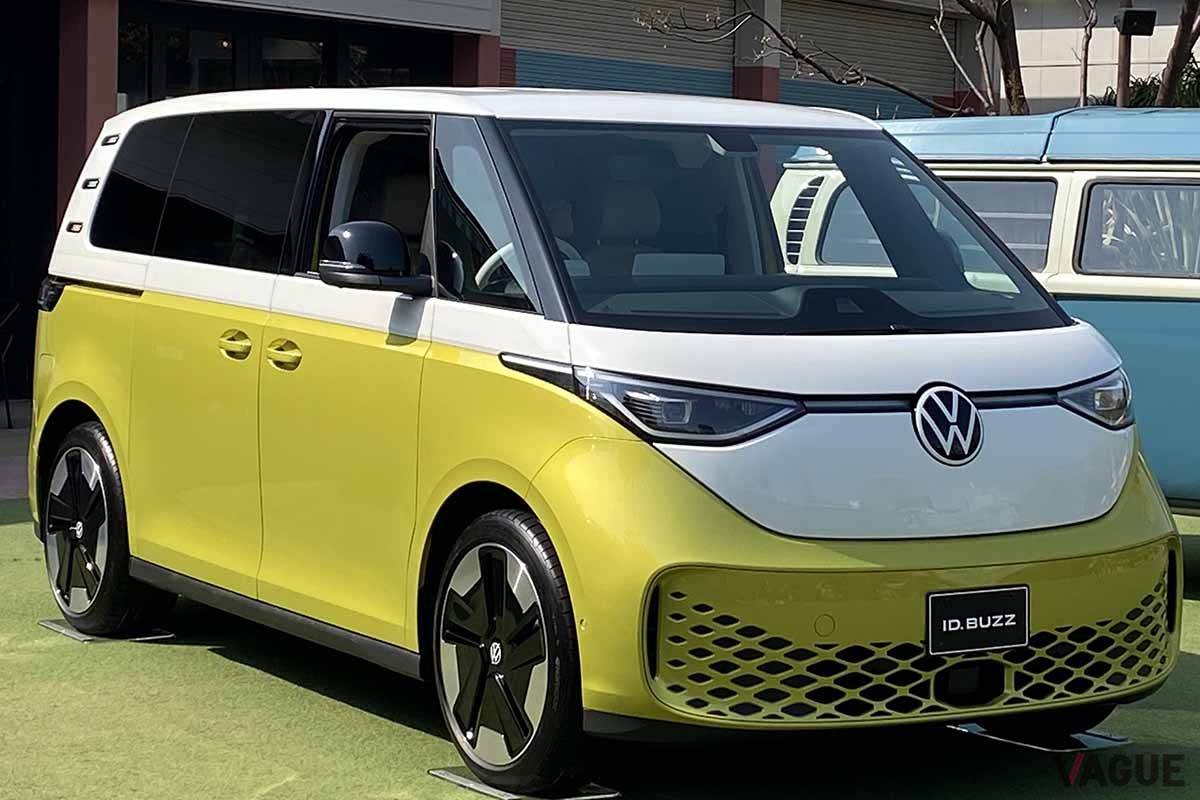 VW「ID.BUZZ」はグリップ型ドアハンドル