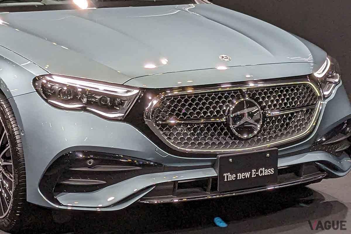 東京オートサロン2024 メルセデス・ベンツブースで発表された新型「Eクラス セダン」