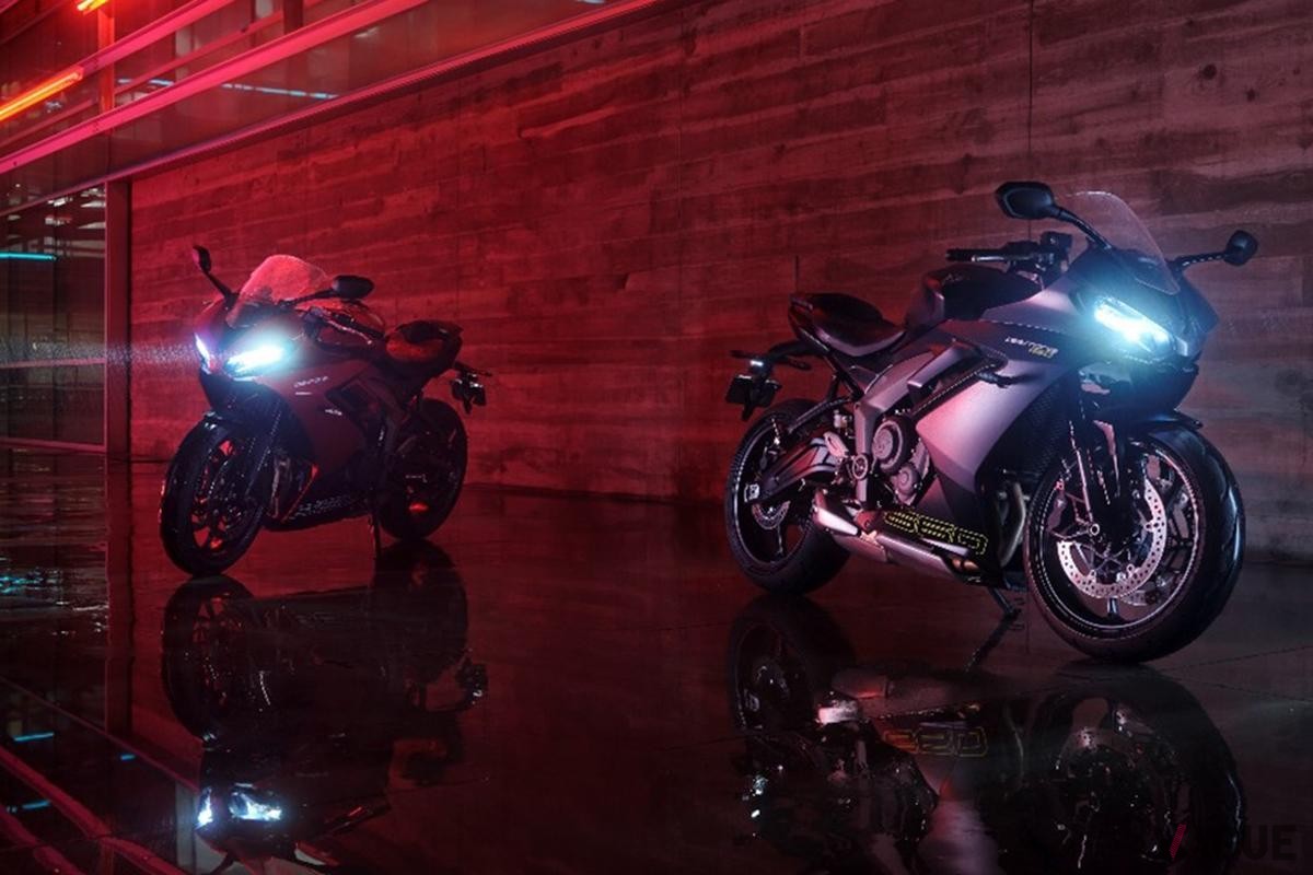 2024年1月に登場した、トライアンフのミドルウェイトスポーツバイク、新型「Daytona 660」