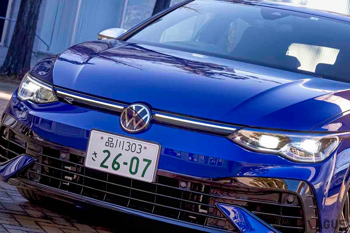 2023年外国メーカー車モデル別新車登録台数ランキング2位はVW「ゴルフ」（写真はゴルフR）