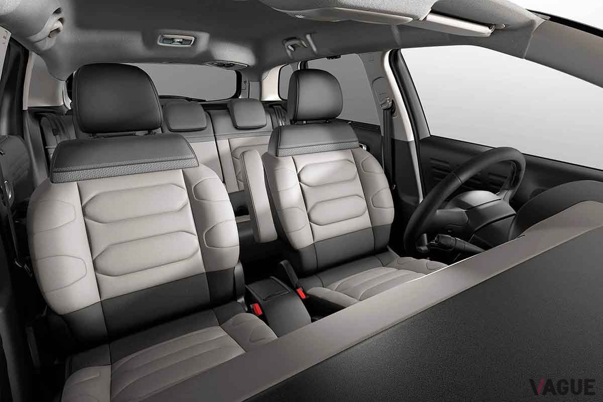 シトロエンの特別仕様車「C3エアクロス キュイール」のインテリア