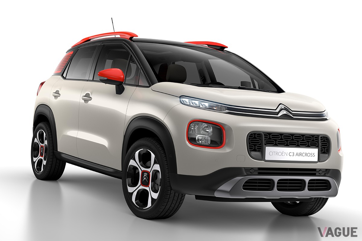 2019年に日本に上陸した、マイナーチェンジ前のシトロエン「C3エアクロスSUV」