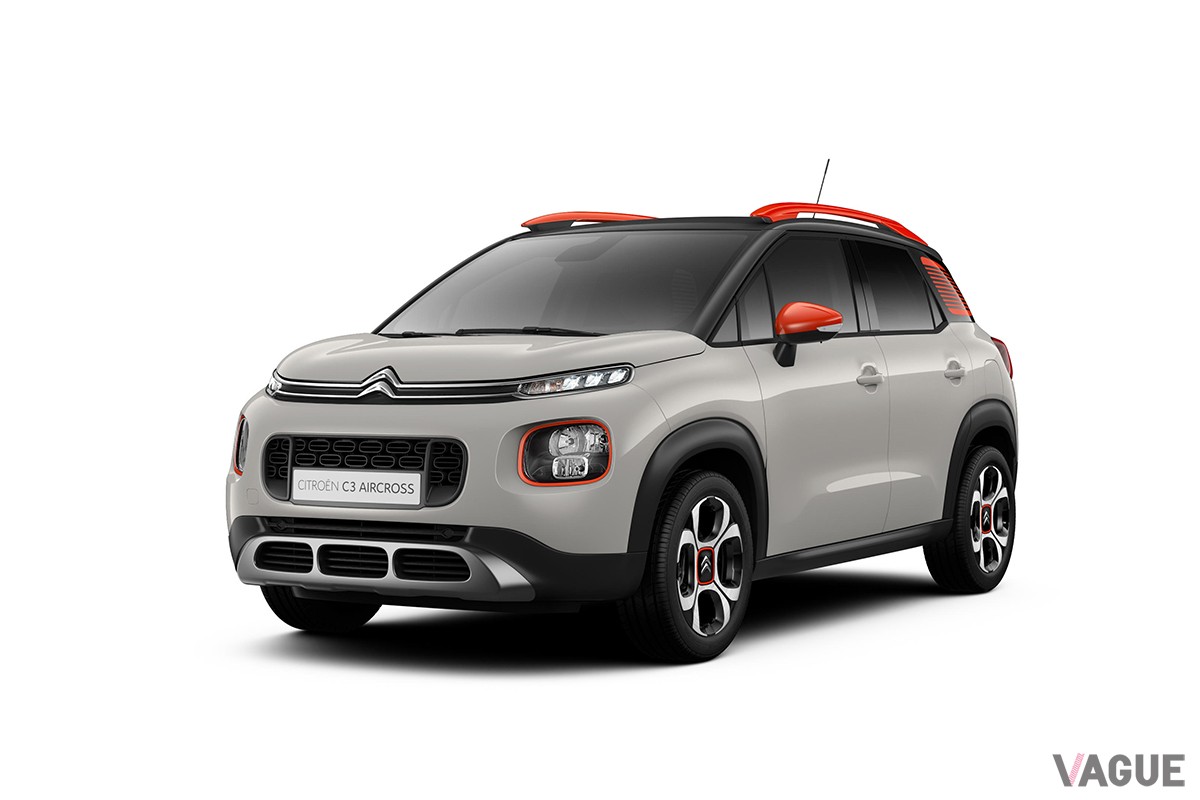 2019年に日本に上陸した、マイナーチェンジ前のシトロエン「C3エアクロスSUV」