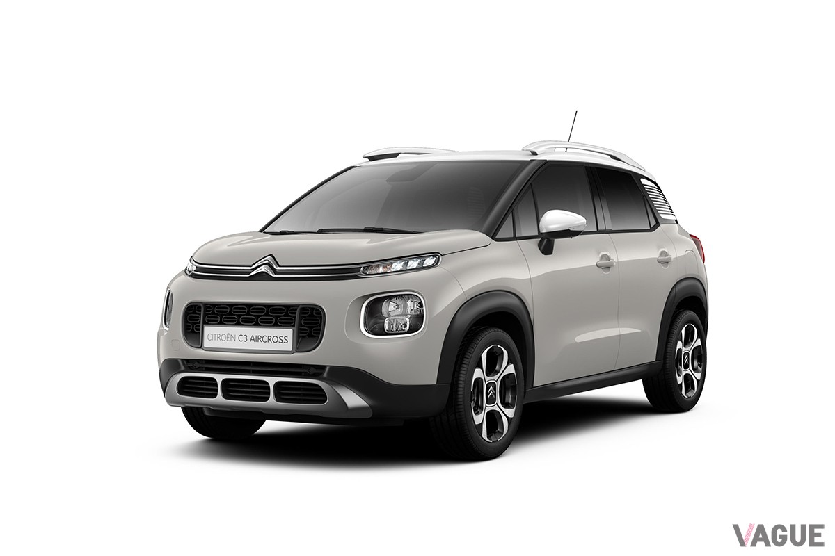 2019年に日本に上陸した、マイナーチェンジ前のシトロエン「C3エアクロスSUV」
